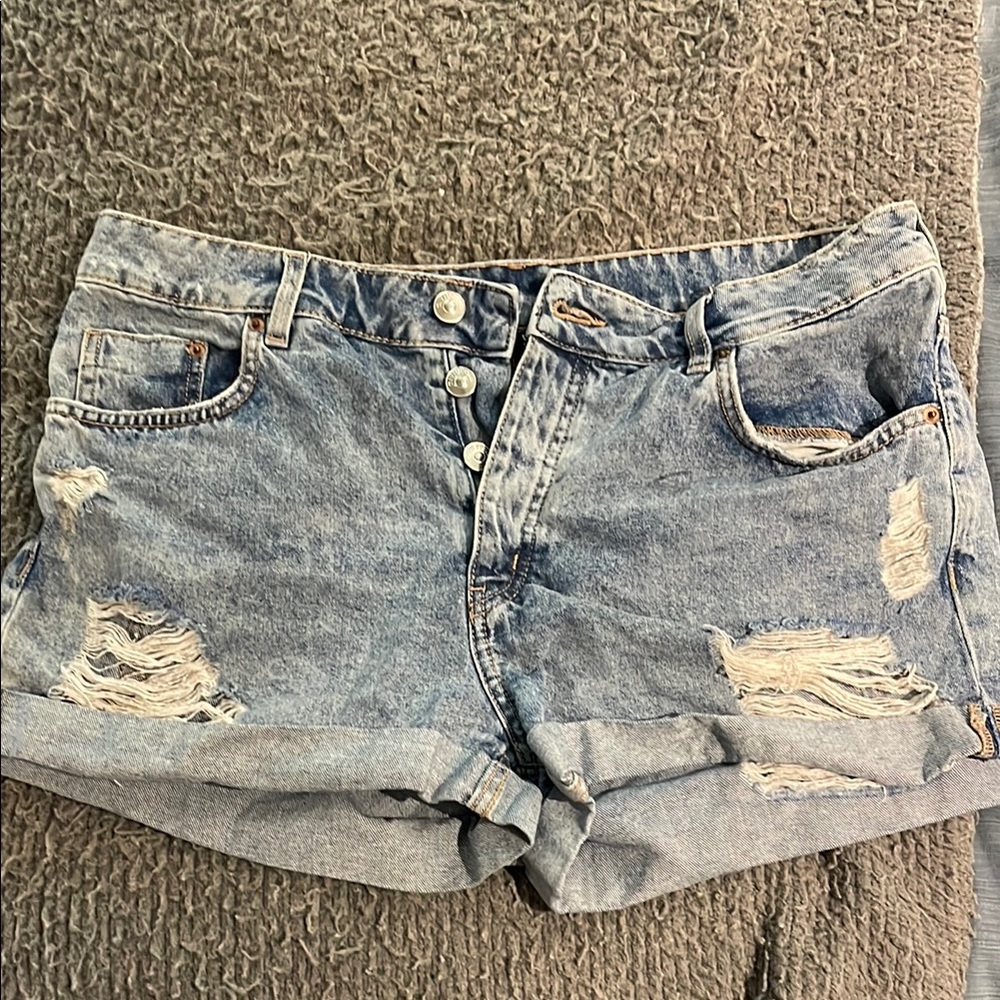 Denim Distressed Women's Shorts size 12